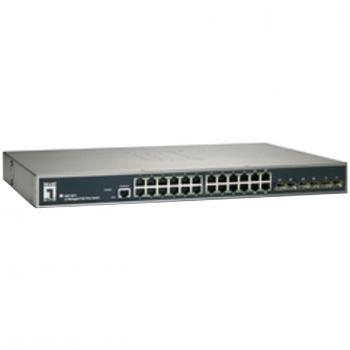 LevelOne GEP-2671 24-Port Gigabit Ethernet Umschaltgerät