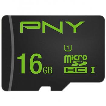 PNY 16GB MicroSDHC UHS Class 1 Memory Card