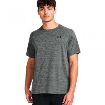 Under Armour Trainingsshirt UA TECH TEXTURED SS grau