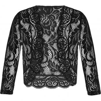 Princess Flower Girl Lace Cardigan