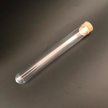 Hard Plastic Test Tubes with Corks