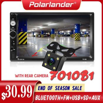 7'' Touch Screen Car Head Unit with FM and Rear Camera