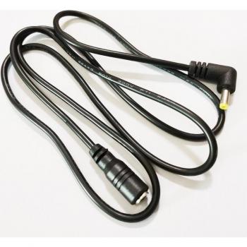 Câble d'extension coudé 90° 4.0x1.7mm 90CM mâle à femelle (lot de 2)