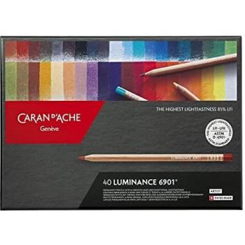 Luminance 6901 Stiftset – Caran d’Ache (40 Farben)
