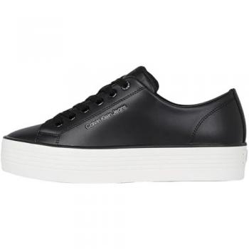 Calvin Klein Jeans Freizeitschuh BOLD VULC FLATF LOW LTH Schwarz