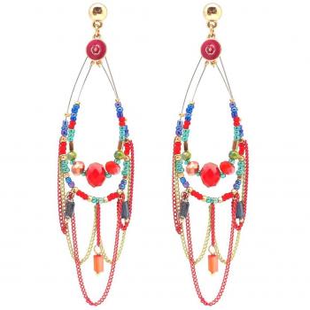 Gold Prism Acapulco Earrings