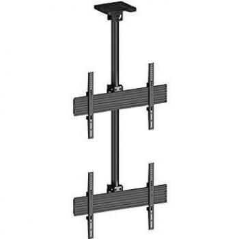 Aluminium & acier : Multibrackets M Ceiling Mount Pro (2 LCD)