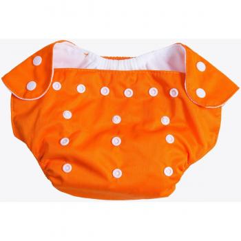 Solid Color Adjustable Nappies for Boys and Girls