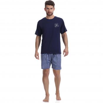 Timone Pijama Conjunto Hombre TI30-108 (Azul Oscuro)