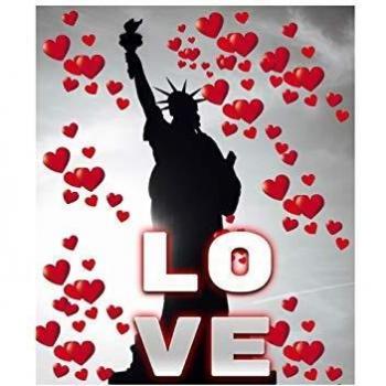 Statue Of Liberty  Valentine's  heart  creative blank love  journal