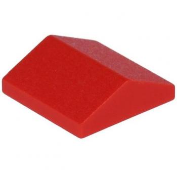 LEGO® 100 Stück rote Dachsteine 2x2, 33° Neigung