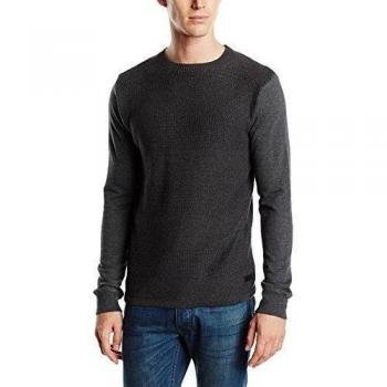 ONLY & SONS Jersey de Hombre Onskenny, color gris (Melange Oscuro) 2XL