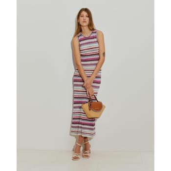 Punto y Estilo: Lion of Porches Vestido Rayo Burdeos