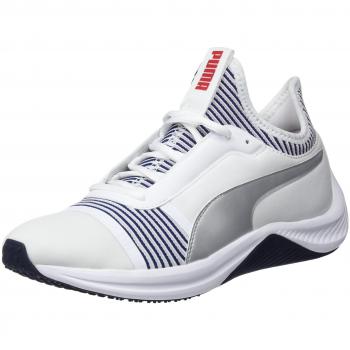 Puma Kinder Amp Xt Sneaker, Blau-Gelb 36 EU