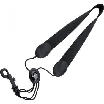 SaxPro Padded Neck Strap – Tenor/Baritone, Snap Hook, Black