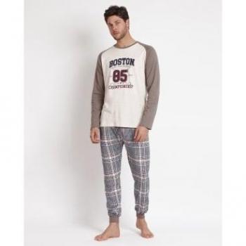 Pyjama long Admas Boston