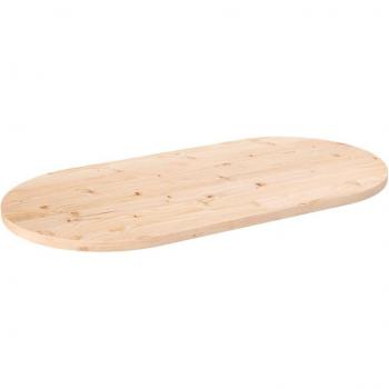 Tablero Ovalado de Pino 100x50x2,5 cm