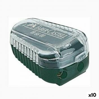 Set di Temperamatite Faber‑Castell con Affilatore Tk 2/3 – 10 pezzi