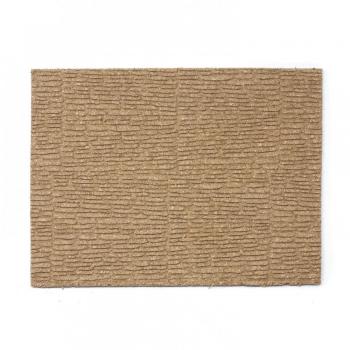 Pannello Presepe Sughero Muro Romano cm. 33x25x1