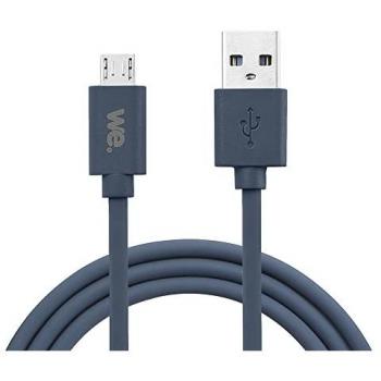 Câble USB 2.0 silicone – 1 m – Bleu Nuit