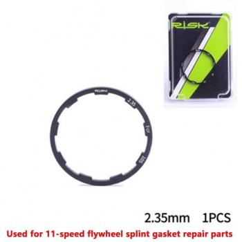 RISK Grooved Hub Spacer Kit for Road Bikes