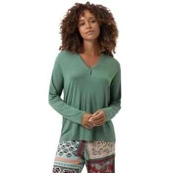 T-shirt manches longues Mey Femme Vert M