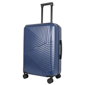 24‑inch JLY Medium Hard Shell Luggage – Dark Blue, Built‑In Cupholder, TSA Lock, Dual Spinners, Light & Sturdy
