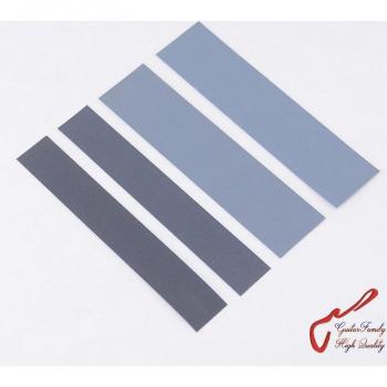 GuitarFamily Sandpaper for Fret Leveling (10 Pieces, Grits 400, 600, 1000, 1200)