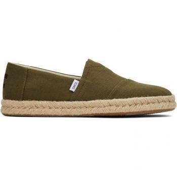 TOMS Rope 2.0 Sneaker für Männer, 45, Oliv & Beige