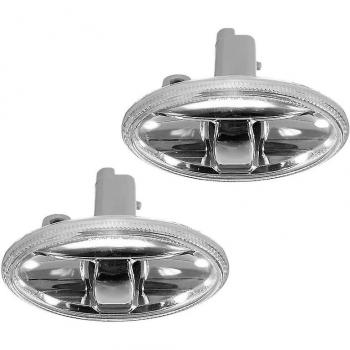 Feux de Gabarit 2pcs pour Citroën C2 Elysée Picasso Peugeot 307 206 Blanc
