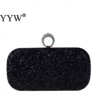 Bolso Champán con Brillantes
