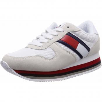 Tommy Jeans Hilfiger Denim Retro Sneaker, Sneakers Basses Femme