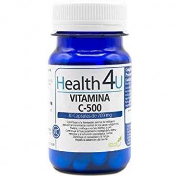 Vitamina C 500mg 30 cápsulas | Health4U