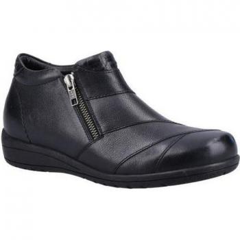 Fleet & Foster Damen Stiefeletten aus edlem Friesan-Leder