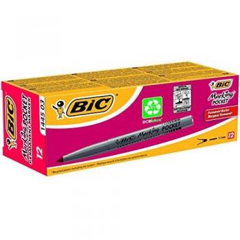 BIC Permanent Marker Marking POCKET ECOlutions, rot