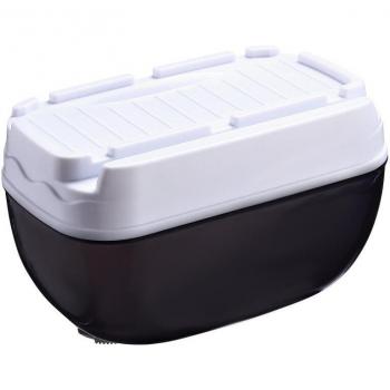 Soporte de papel higiénico con dispensador