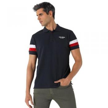 Polo Lois Jeans de manga corta con franjas
