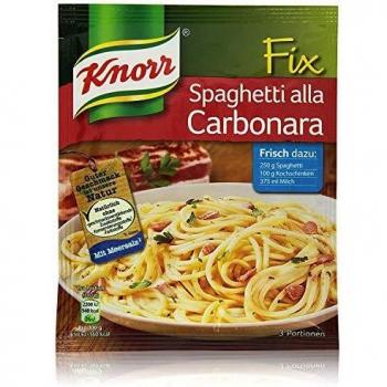 Knorr Fix Spaghetti “Carbonara” – 3 Personen