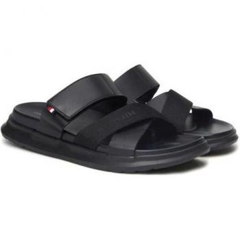 Sandales de Plage Tommy Hilfiger FM0FM05004 Noir pour Homme