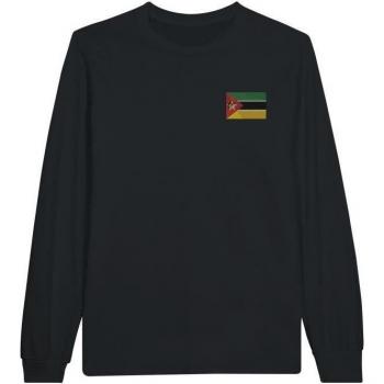 Classic Cut PixelLong Mozambique Flag Top