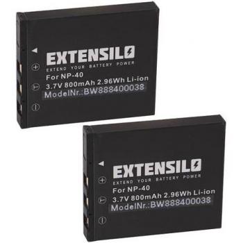 Extensilo 800 mAh Kamera-Ersatzakku