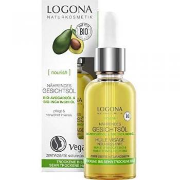 Logona Olio Viso Vegano Rivitalizzante, 30 ml
