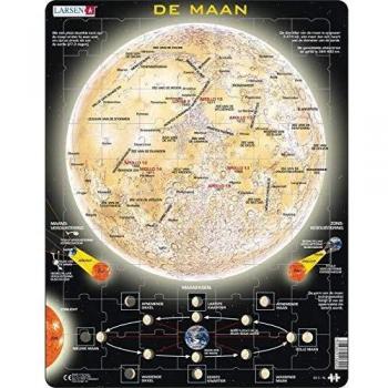 Cadre Puzzle De Maan en Langue Néerlandaise, Larsen