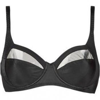 Soutien-gorge ajusté noir Playtex