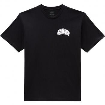 T-shirt Noir Homme Vans Prowler Imprimé Dos L