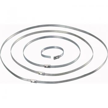 Serre-câbles Tru Components 201 mm 4.60 mm argent 10 pcs