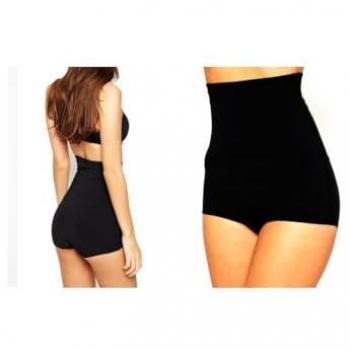 Pantaloncino Snellente Vita Alta Push Up Nero XXL