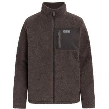 Damen‑Fleecejacke HENSLEY von Bench – XL – Grau (Charcoal)