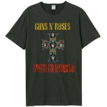 Camisa Amplificada Unisex Adulto XL Appetite for Destruction World Tour GNR Carbón