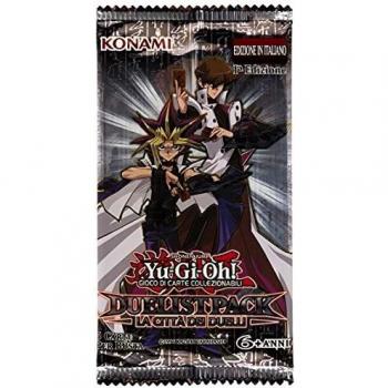 10 BUSTINE FIGURINE YU GI HO SIGILLATE SERIE DUELISTPACK LA CITTA DEI DUELLI